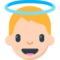 Baby Angel emoji on Mozilla